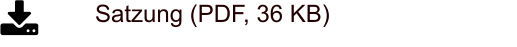 Satzung (PDF, 36 KB)